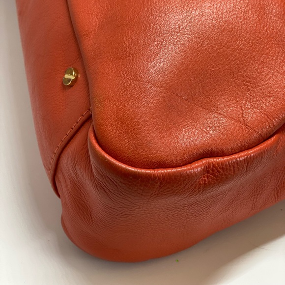 TORY BURCH Salmon Leather Tote - Picture 13 of 15